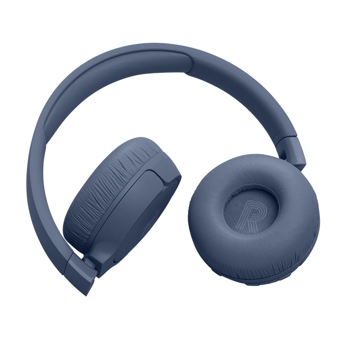 JBL Tune 670NC - Blue - Adaptive Noise Cancelling Wireless On-Ear Headphones - Detailshot 3 image number null
